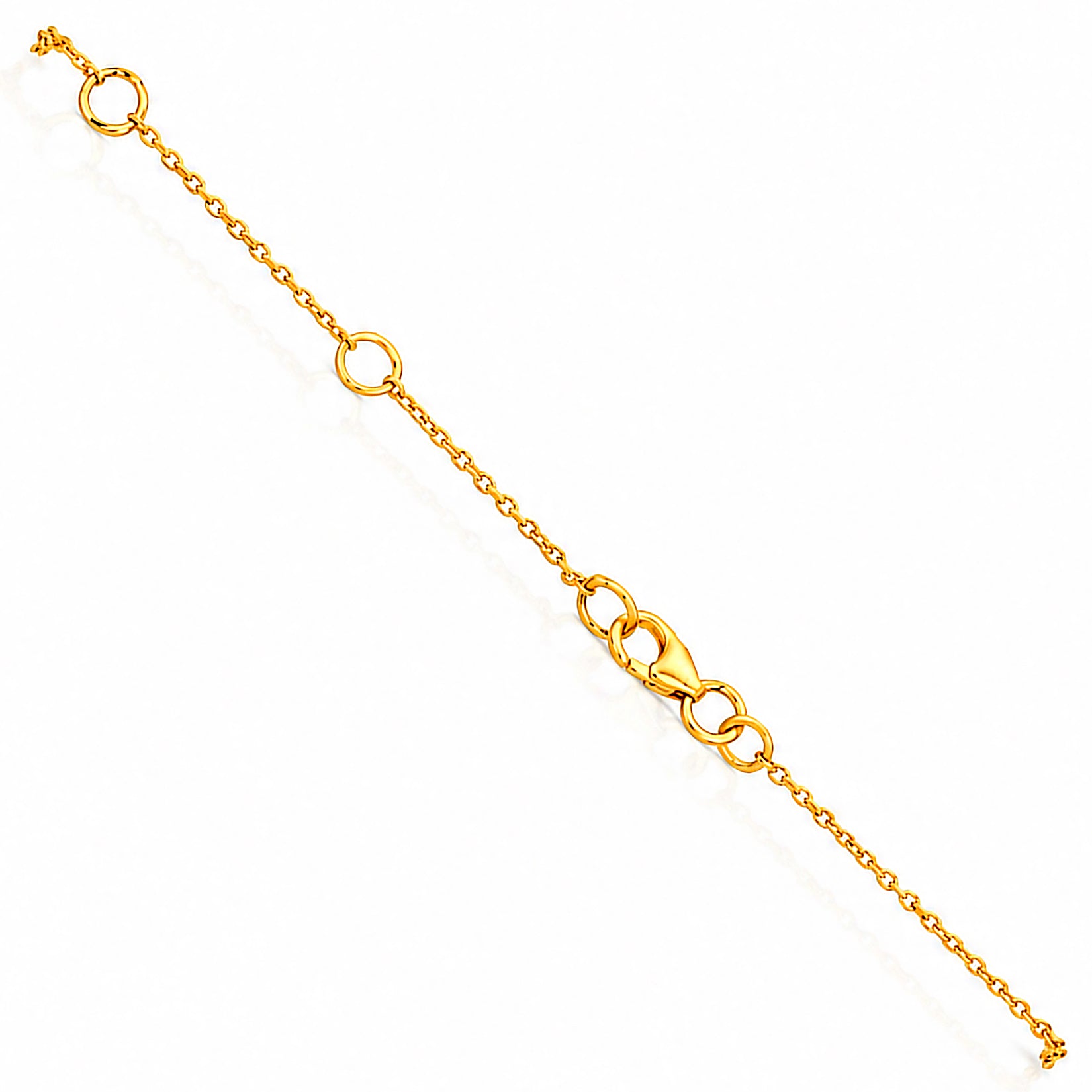 Luxe Rose Shine 925 Sterling Silver Chain Pendant