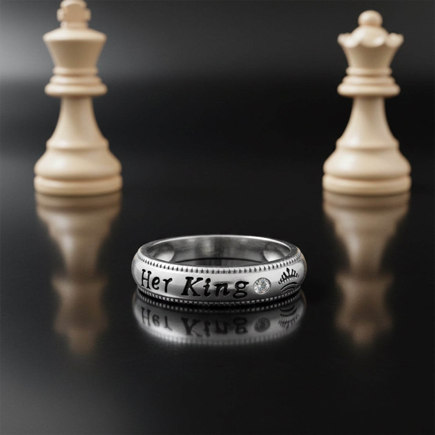 Luxury King 925 Sterling Silver rings for women