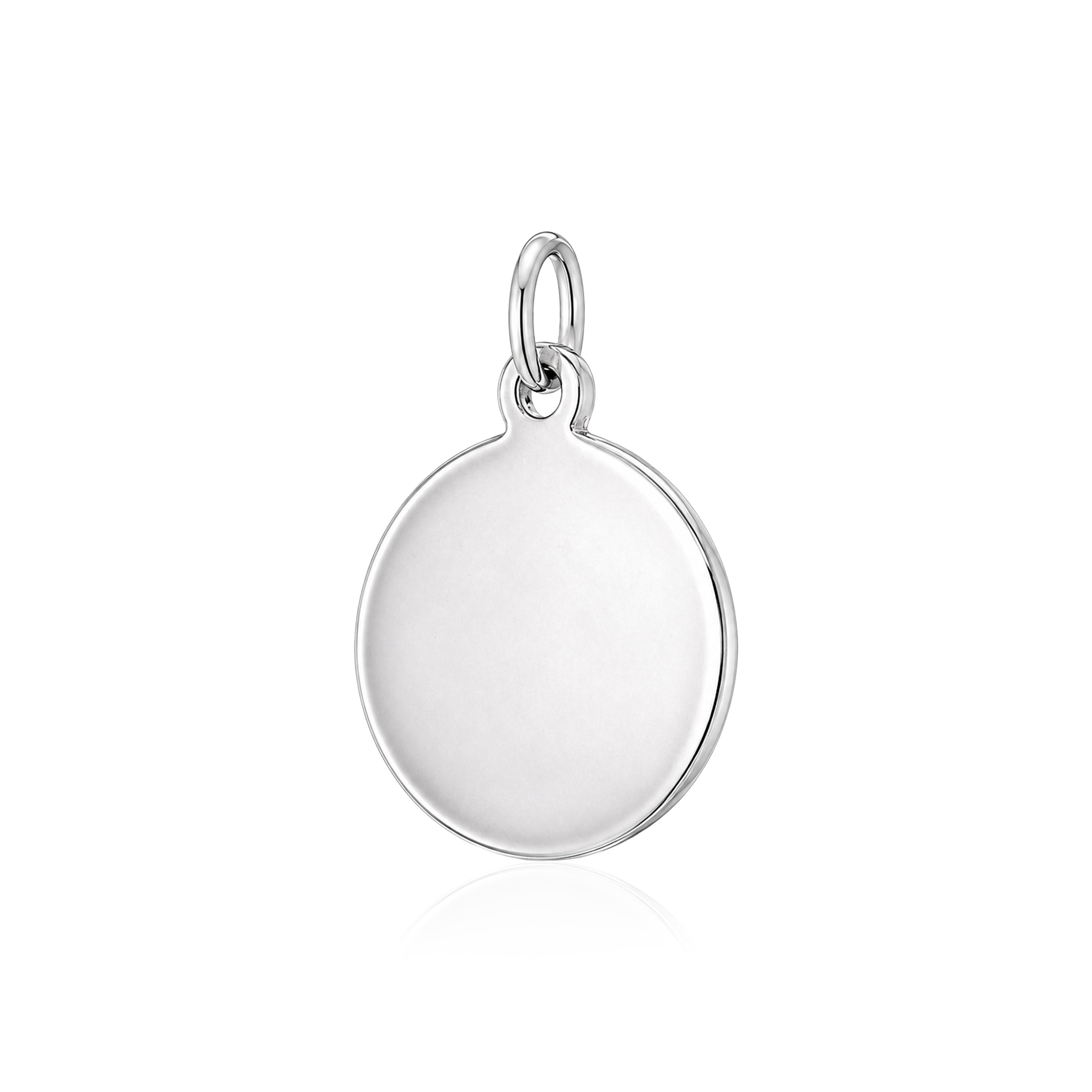 MinimalistRound Silver RakhiPendant