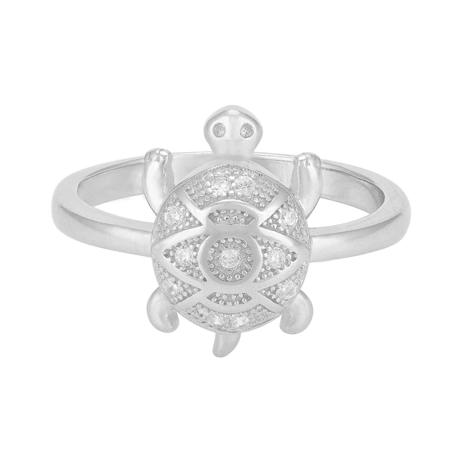 Minimalist Terrapin 925 Sterling Silver for Women