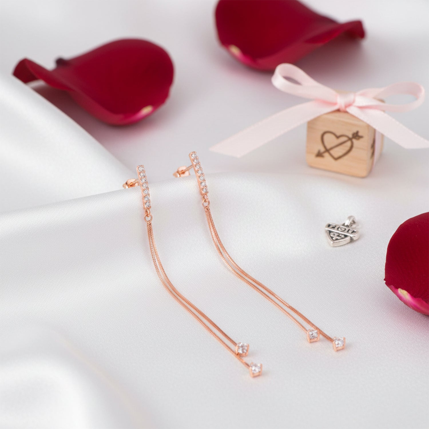 Modern Layered Shine 925 Sterling Silver Earrings for Women