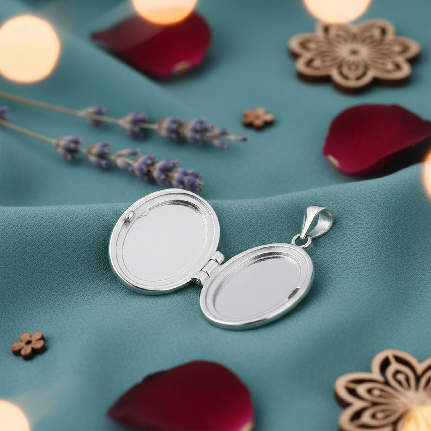 Mystique Locket 925 Sterling Silver Pendant for women