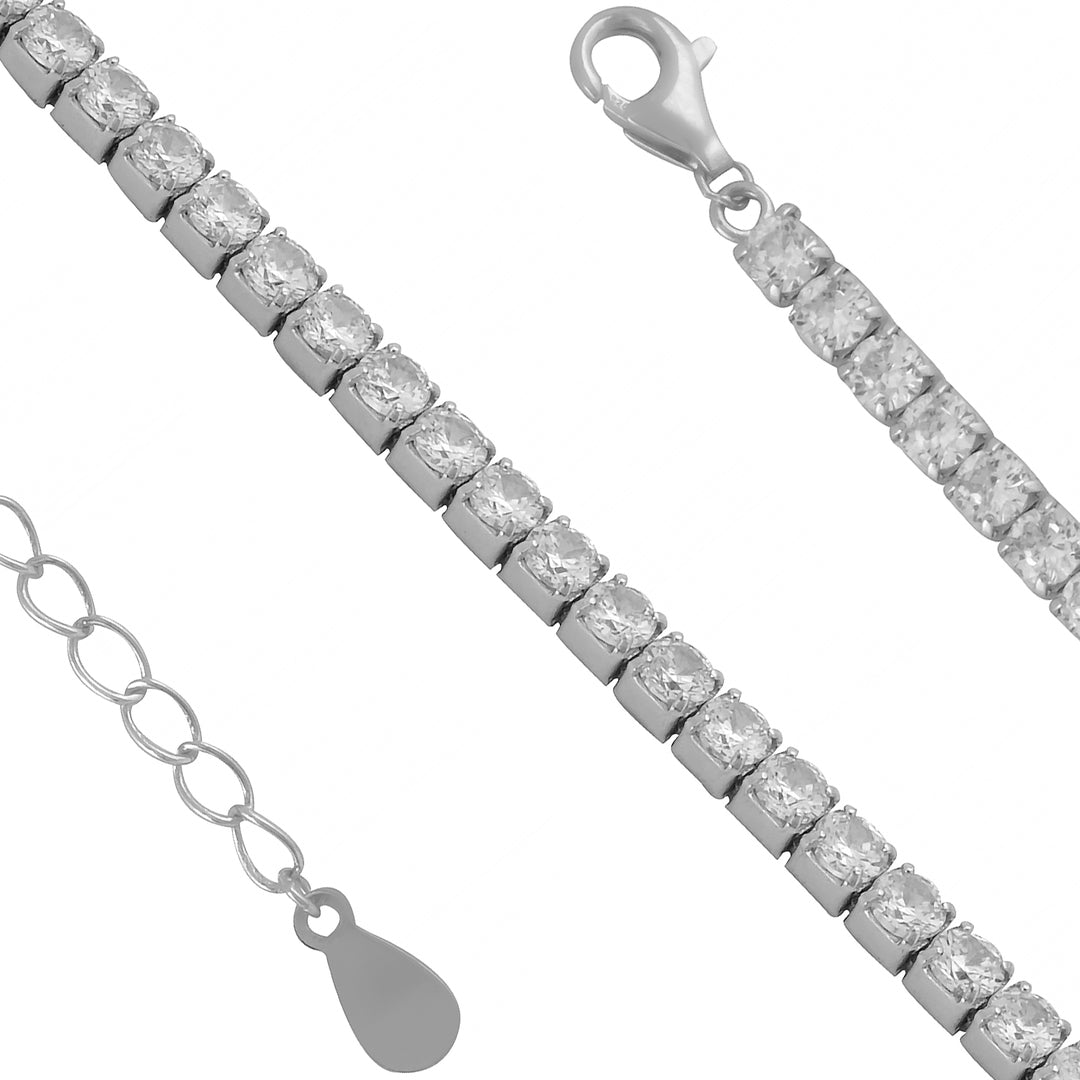 Parallel Stoned Bracelet