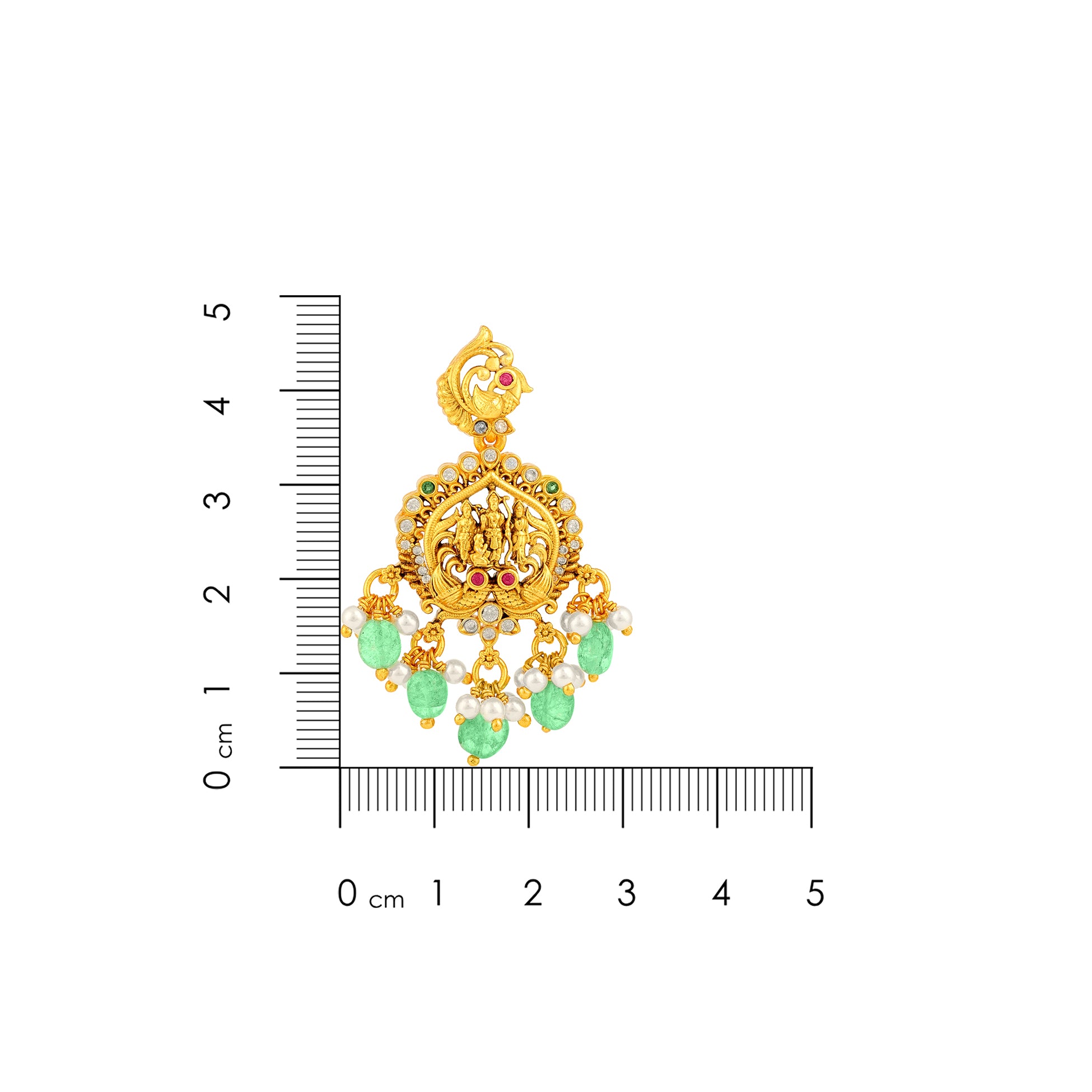 Peacock Grace 925 Sterling Silver Dangle Earring for Women