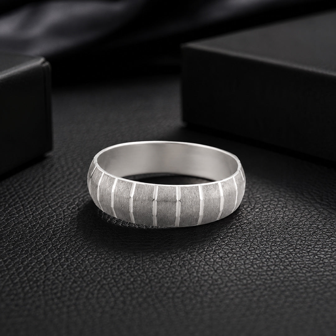 Premium 925 Sterling Silver Stylish Plain Ring