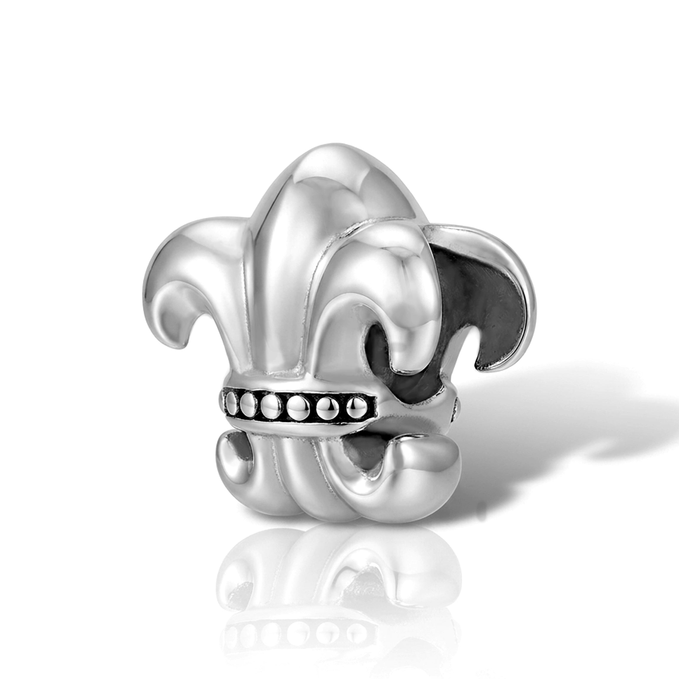 Regal Crown Emblem 925 Sterling Silver Charms