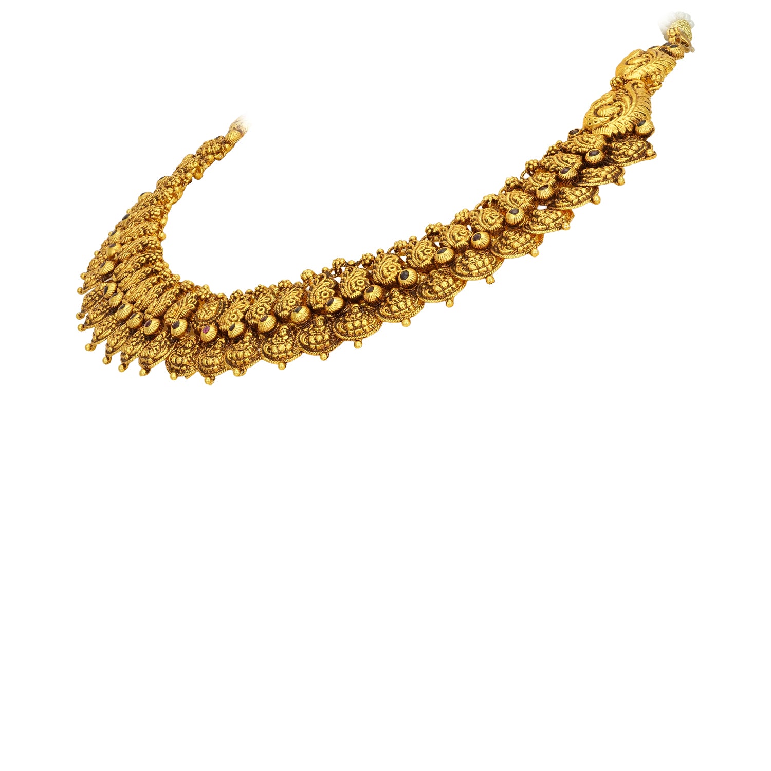 Royal Bridal Lakshmi 925 Sterling Silver Necklacefor women