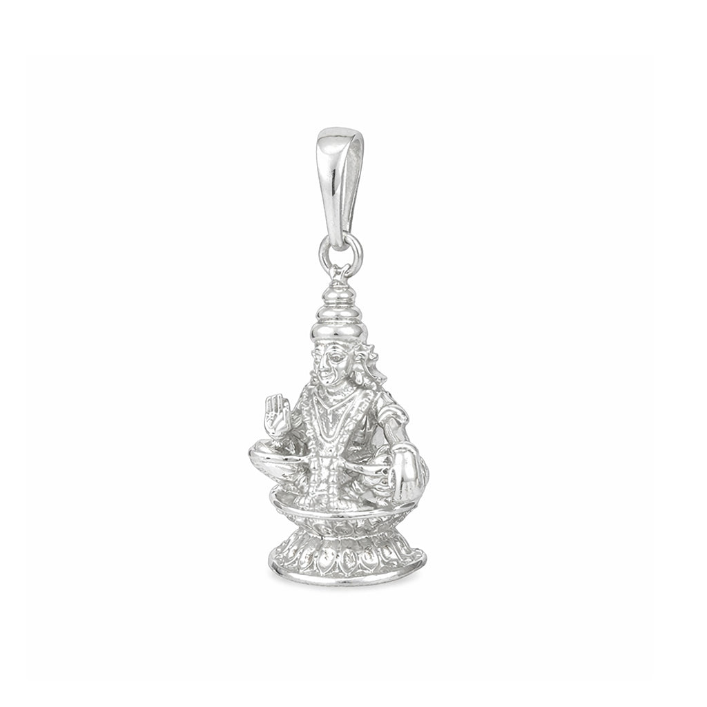 Sacred Manikandan Charm 925 Sterling Silver Pendant