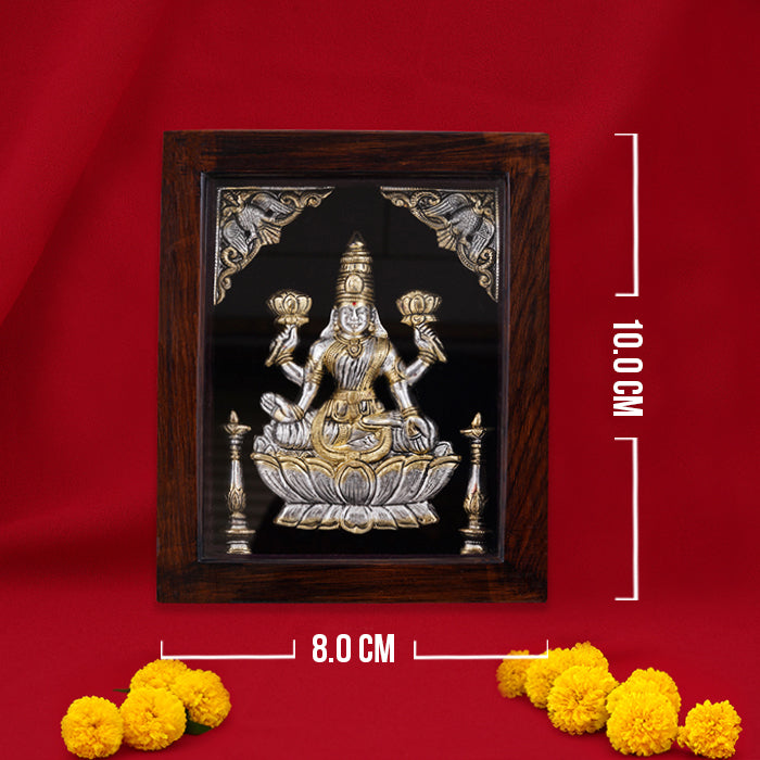 Dual Tone Lakshmi Fine Gold Photo Frame