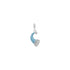 925 Sterling Silver Blue Witch Cap Pendant For Kids