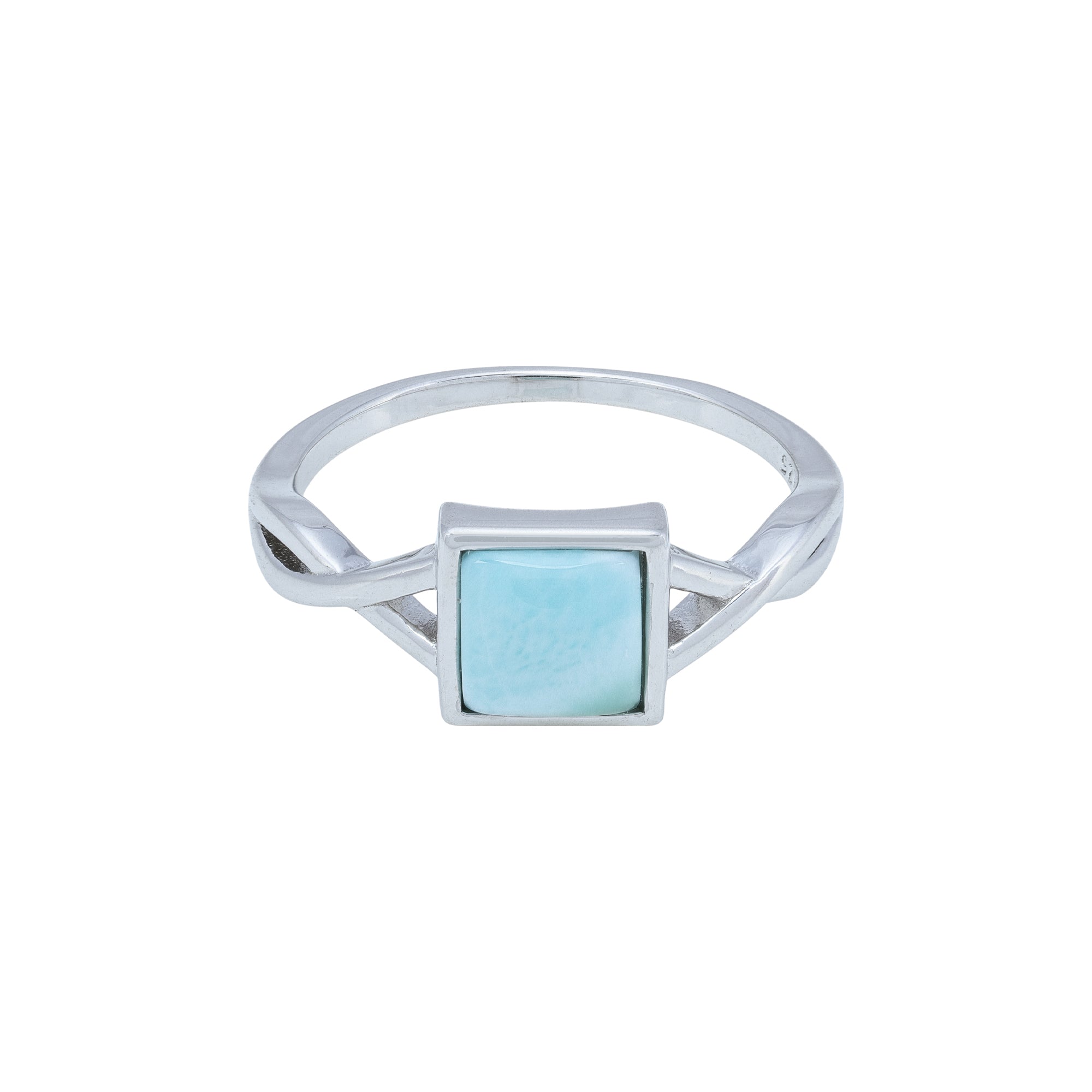 925 Sterling Silver Entangled Tetragon Rings For Women