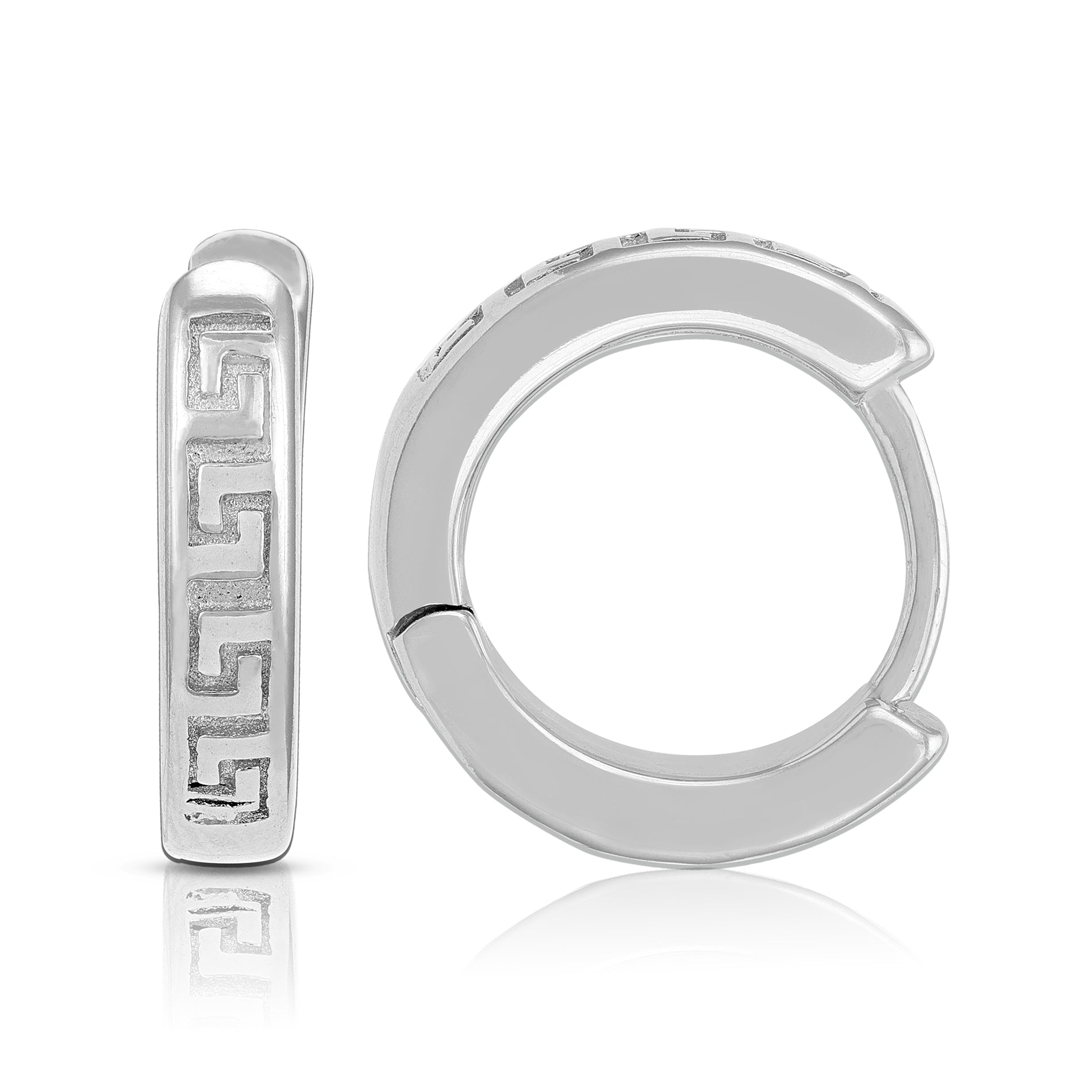 Timeless Band 925 Sterling Silver Geometric Earring for Women