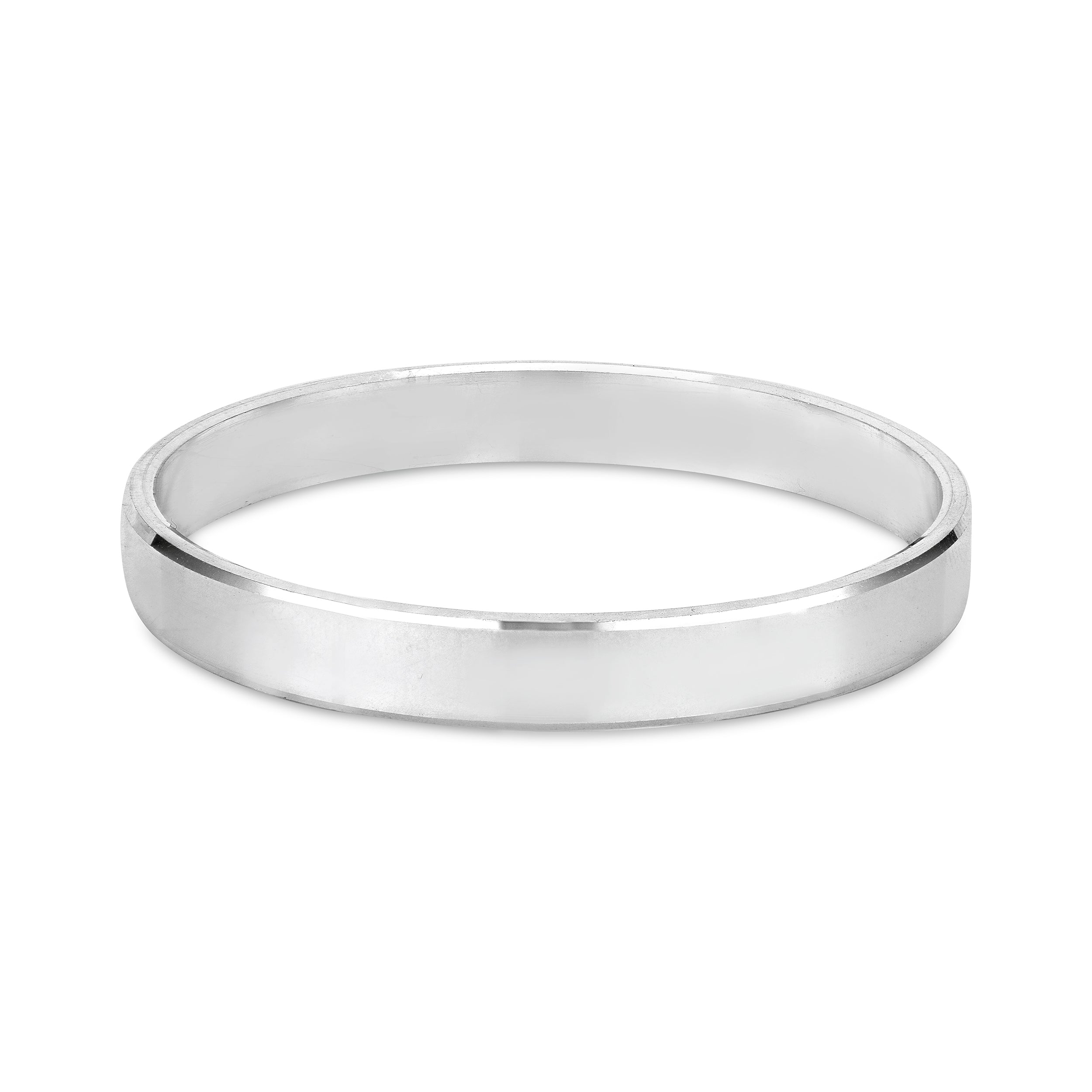 Timeless Flat Profile 925 Sterling Silver Kada for Baby