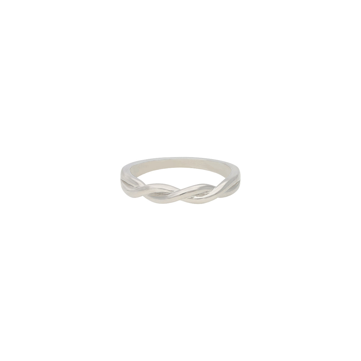 Twisted twirl Silver Ring 925 sterling silver