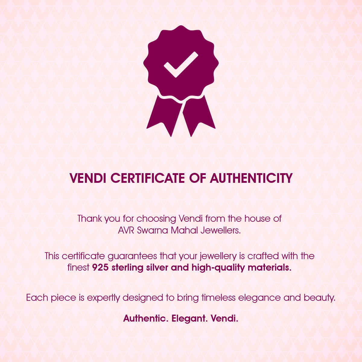 Vendi_925_Certificate