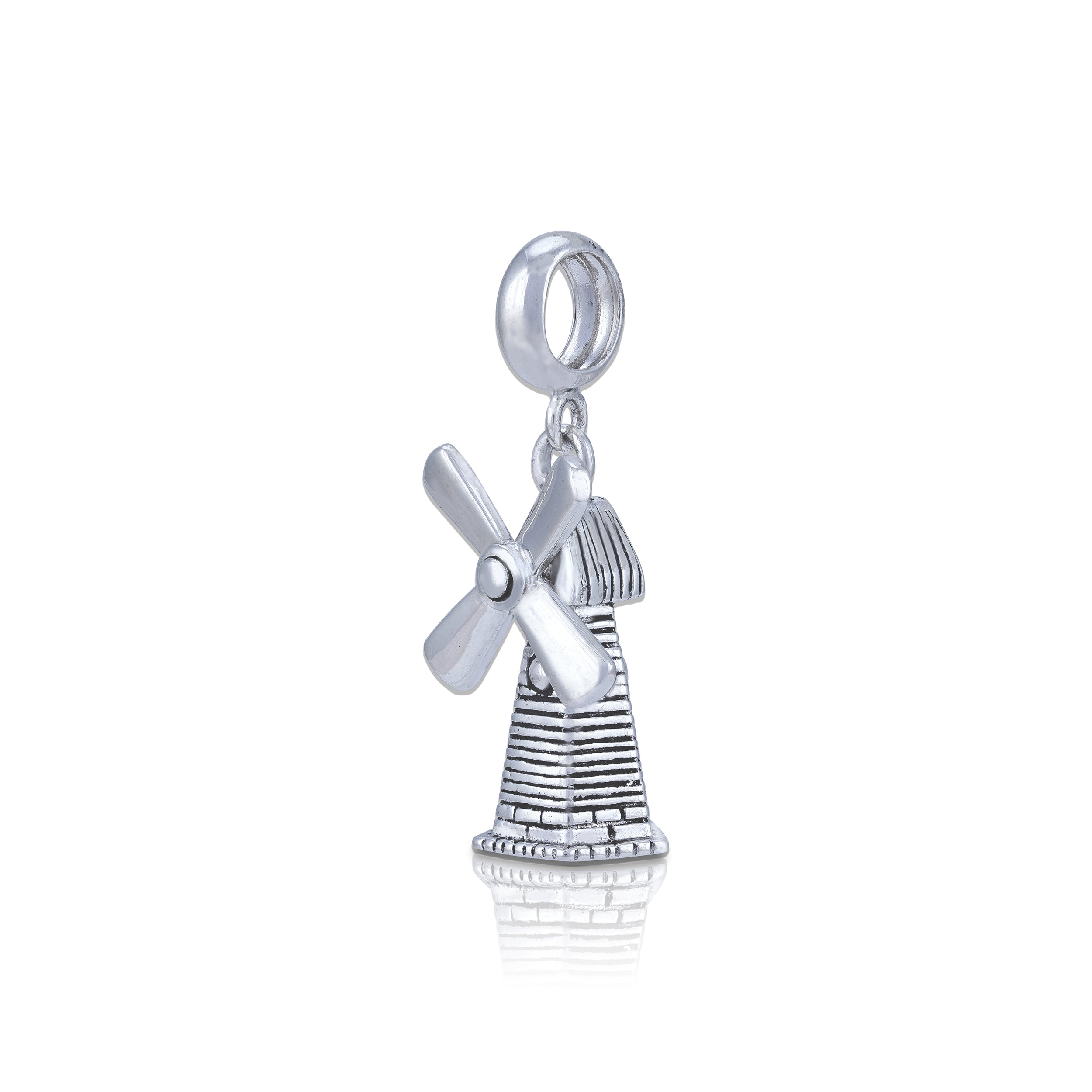 Whispering Windmill 925 Sterling Silver Timeless Beauty Pendant