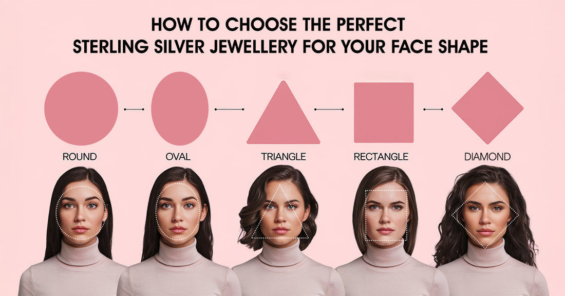 How to Choose the Perfect Sterling Silver Jewellery for Your Face Shape ...