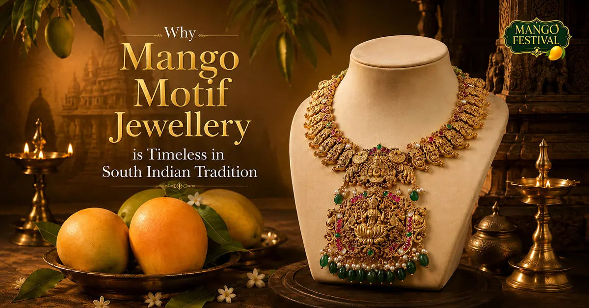 Why Mango Motif Jewellery is Timeless in South Indian Tradition