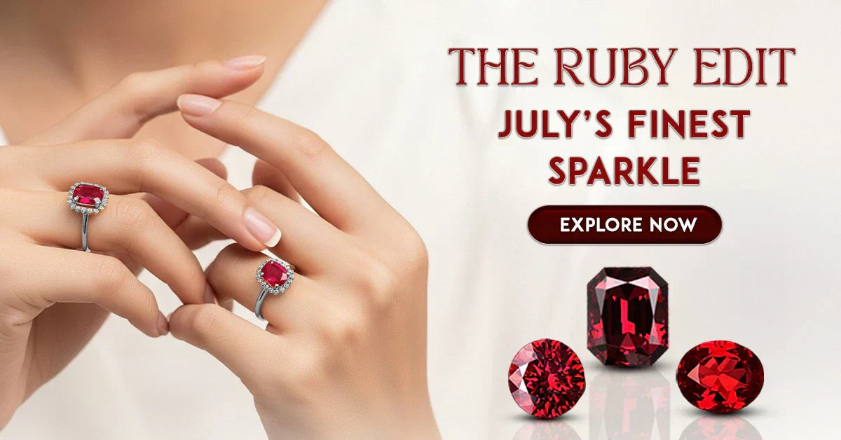 Ruby Birthstone Jewellery – July’s Fiery Gem, Now Made Affordable by Vendi