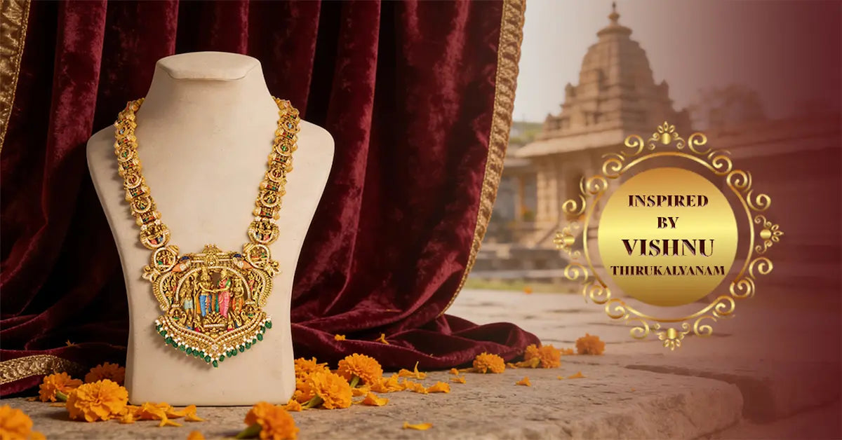 Where Devotion Takes Form: Vendi’s Festive Temple Jewellery in Meenakari