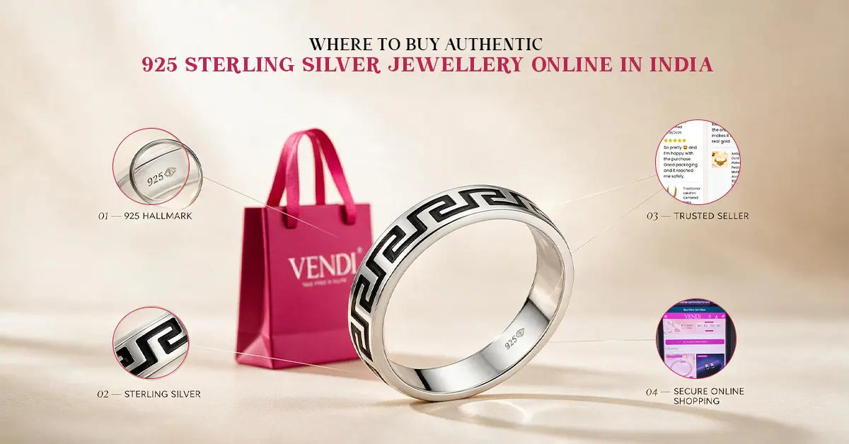 Where to Buy Authentic 925 Sterling Silver Jewellery Online in India