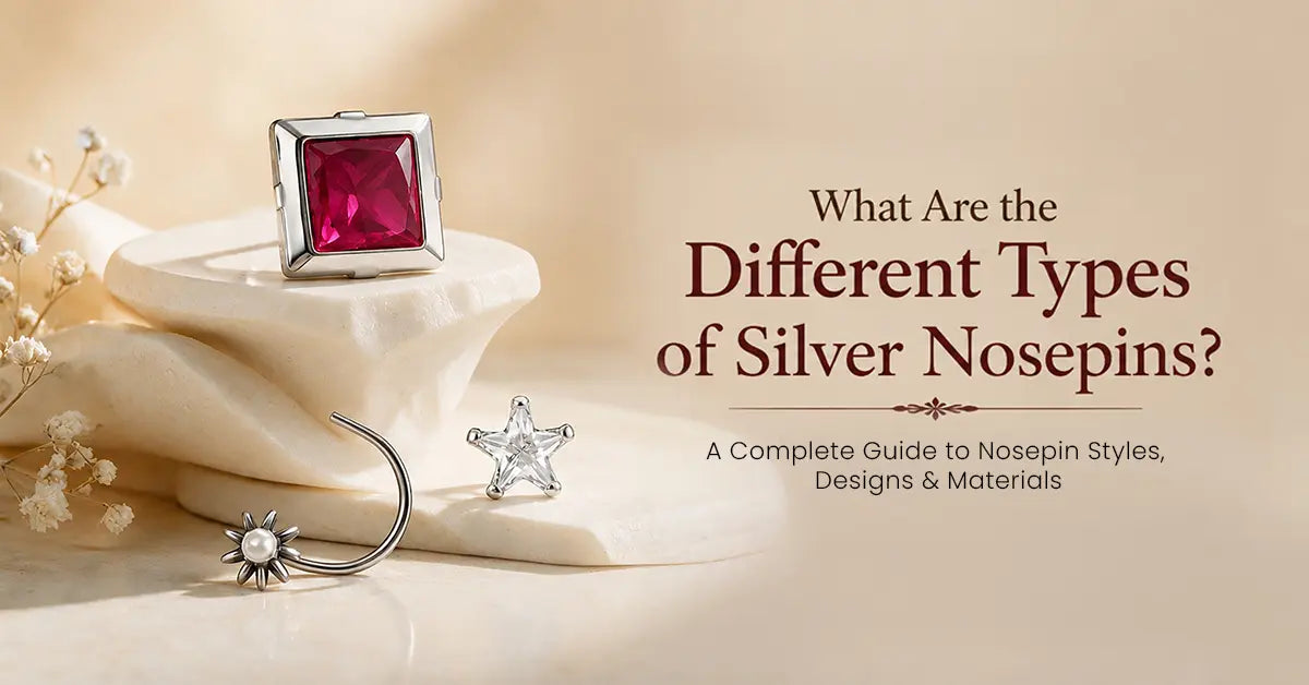 Silver Nosepins
