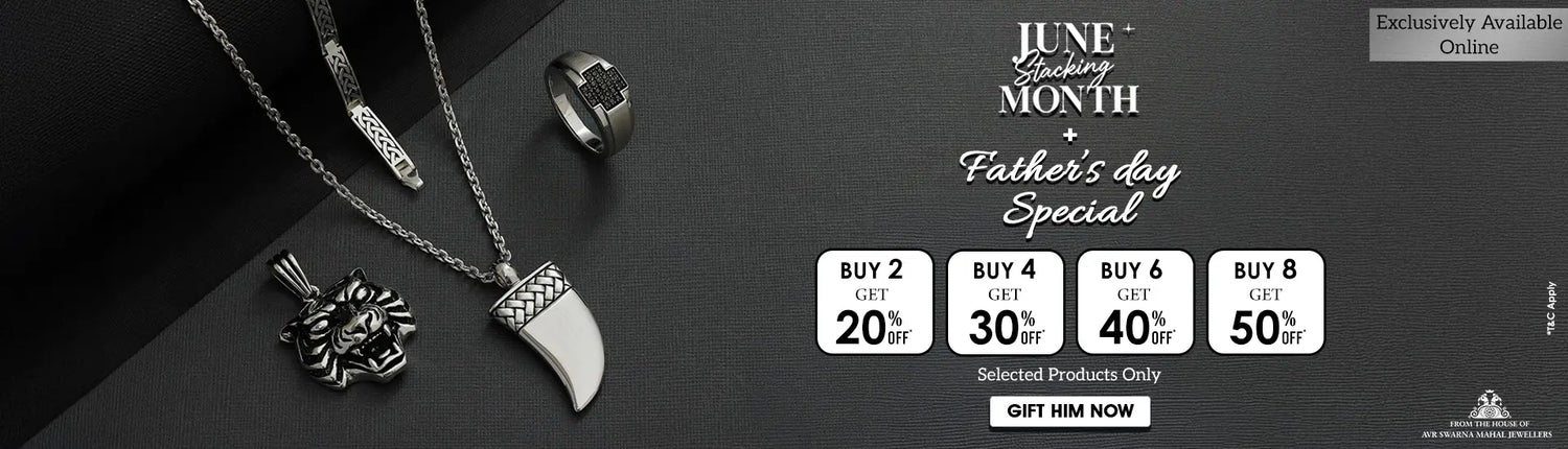 Fathers Day Personalised Jewellery