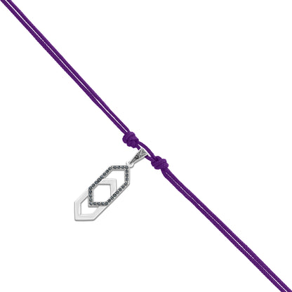 925 Dual Hexagon Radiance Pendant