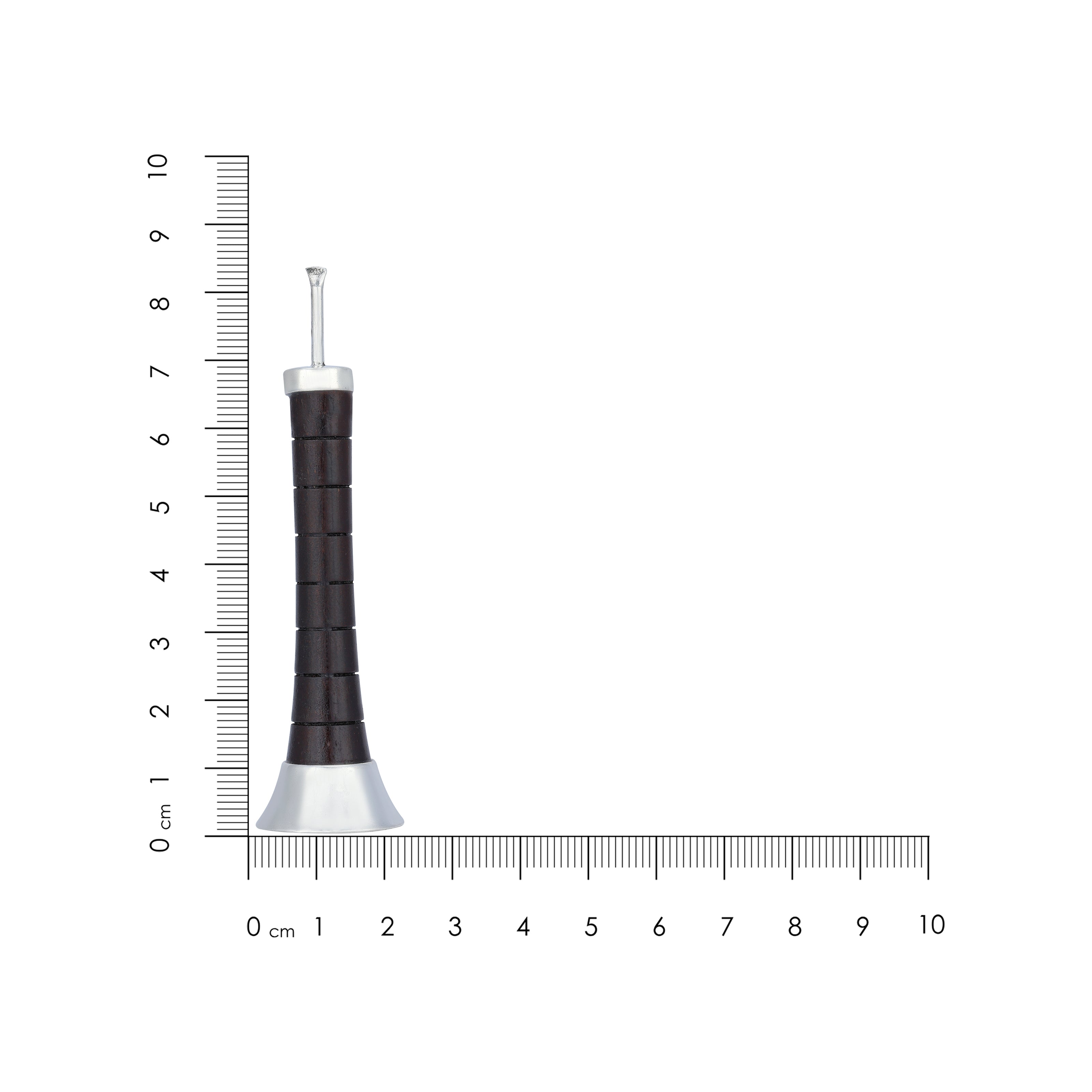 925 Bagpipe Chanter PracticeSterling Silver miniature For Showpiece