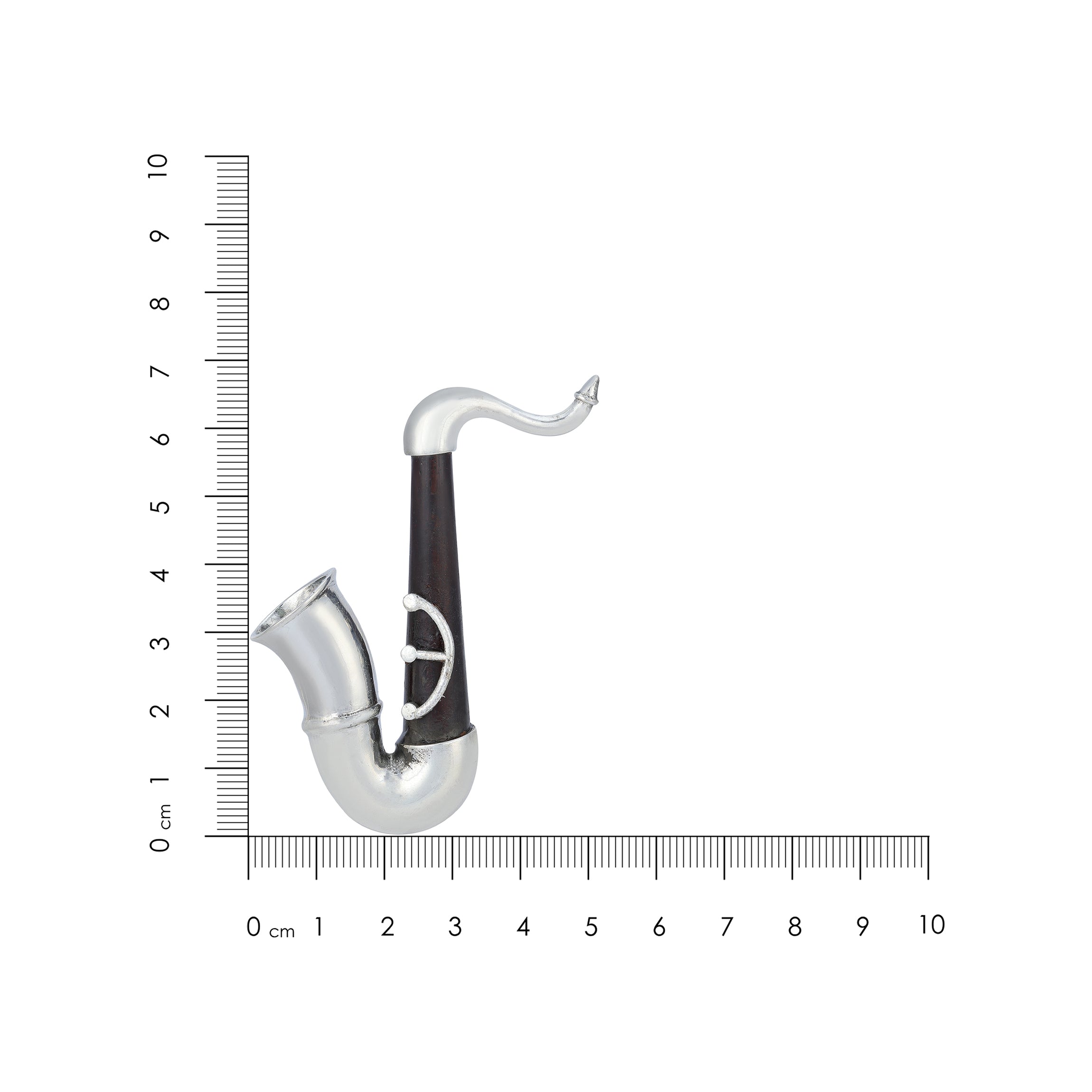 925 Bass Clarinet Musical Sterling Silver Miniature Instrument