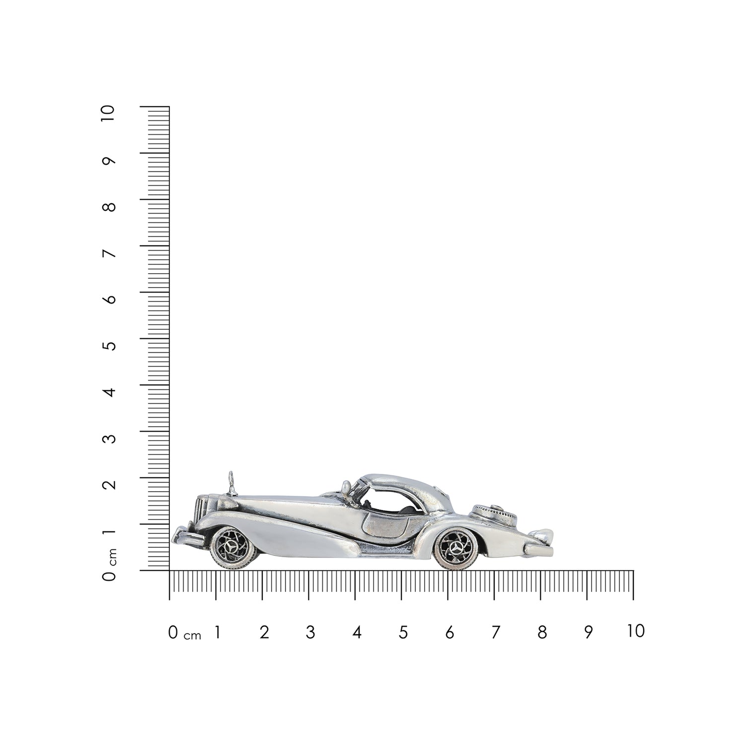 925 Classic Sterling Silver Luxury Car Miniature