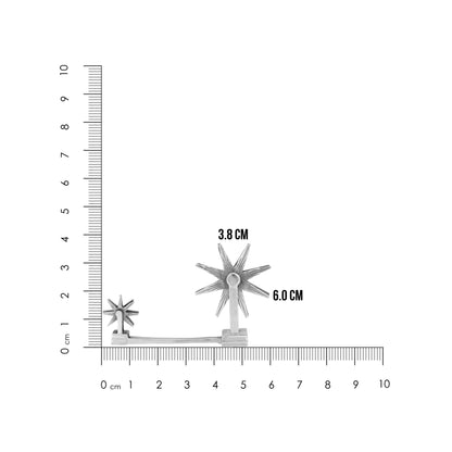 925 Cotton Handloom Sterling Silver Miniature Show Piece