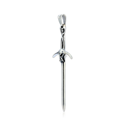 925 Fantasy Sword Sterling Silver Miniature
