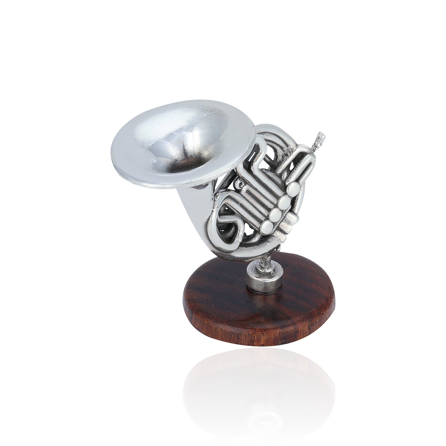 925 French Horn Sterling Silver Miniature