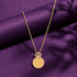 925 Gold Plated Crown Chain Pendant