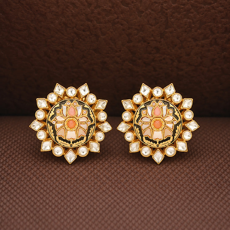 925 Mother of pearl Gold plated Earrings