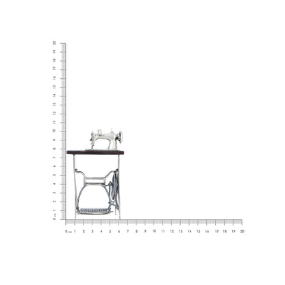 925 Pedal Sewing sterling silver Miniature