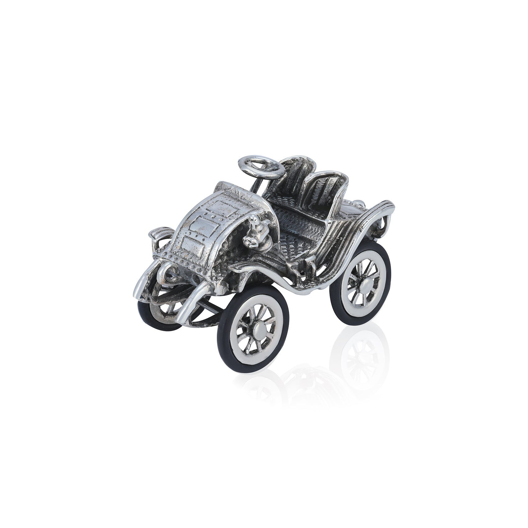 925 Retro Motorcar Sterling Silver Miniature