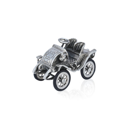 925 Retro Motorcar Sterling Silver Miniature