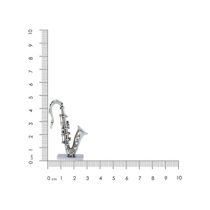 925 Saxophone Graceful Sterling Silver miniature