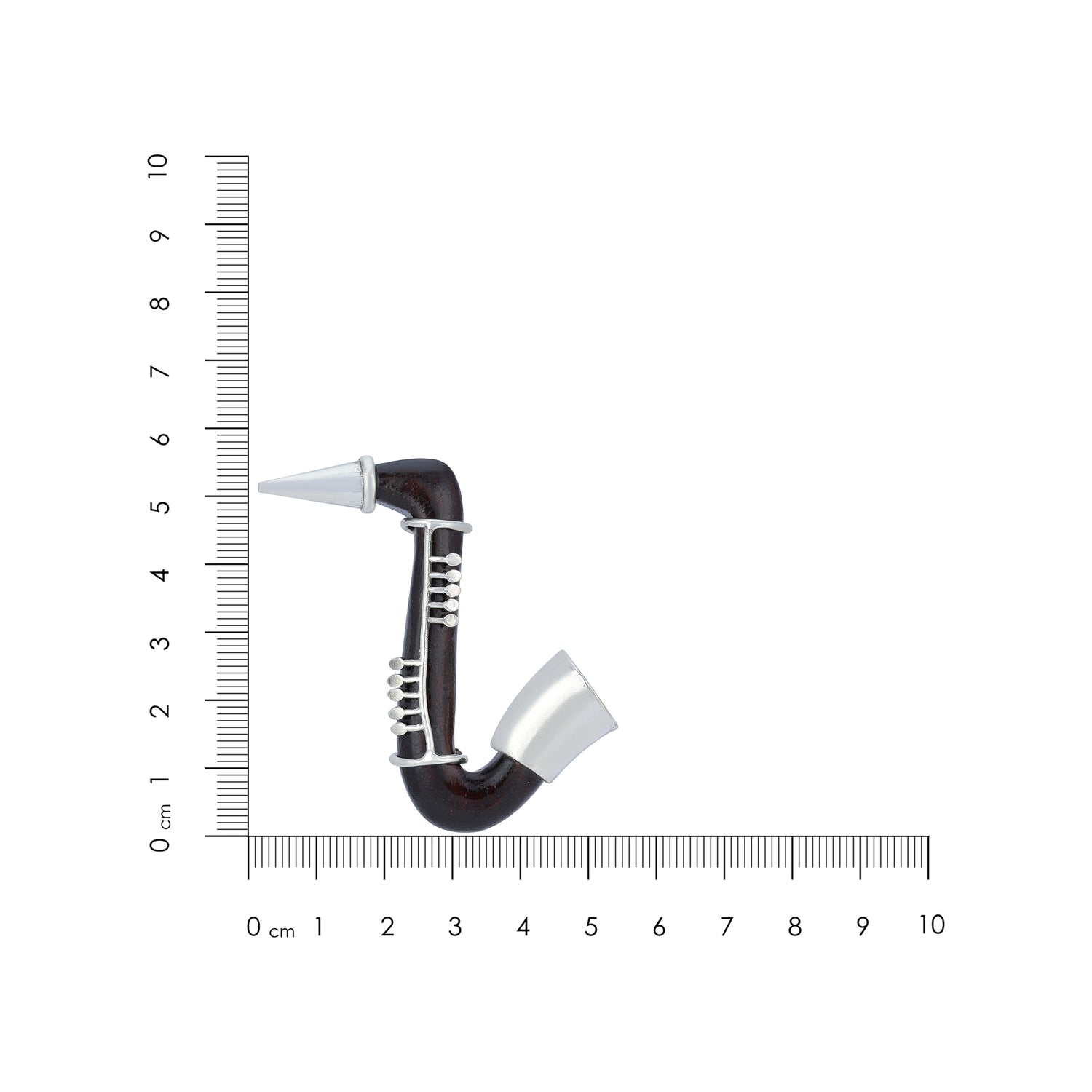 925 Saxophone Musical Sterling Silver Miniature