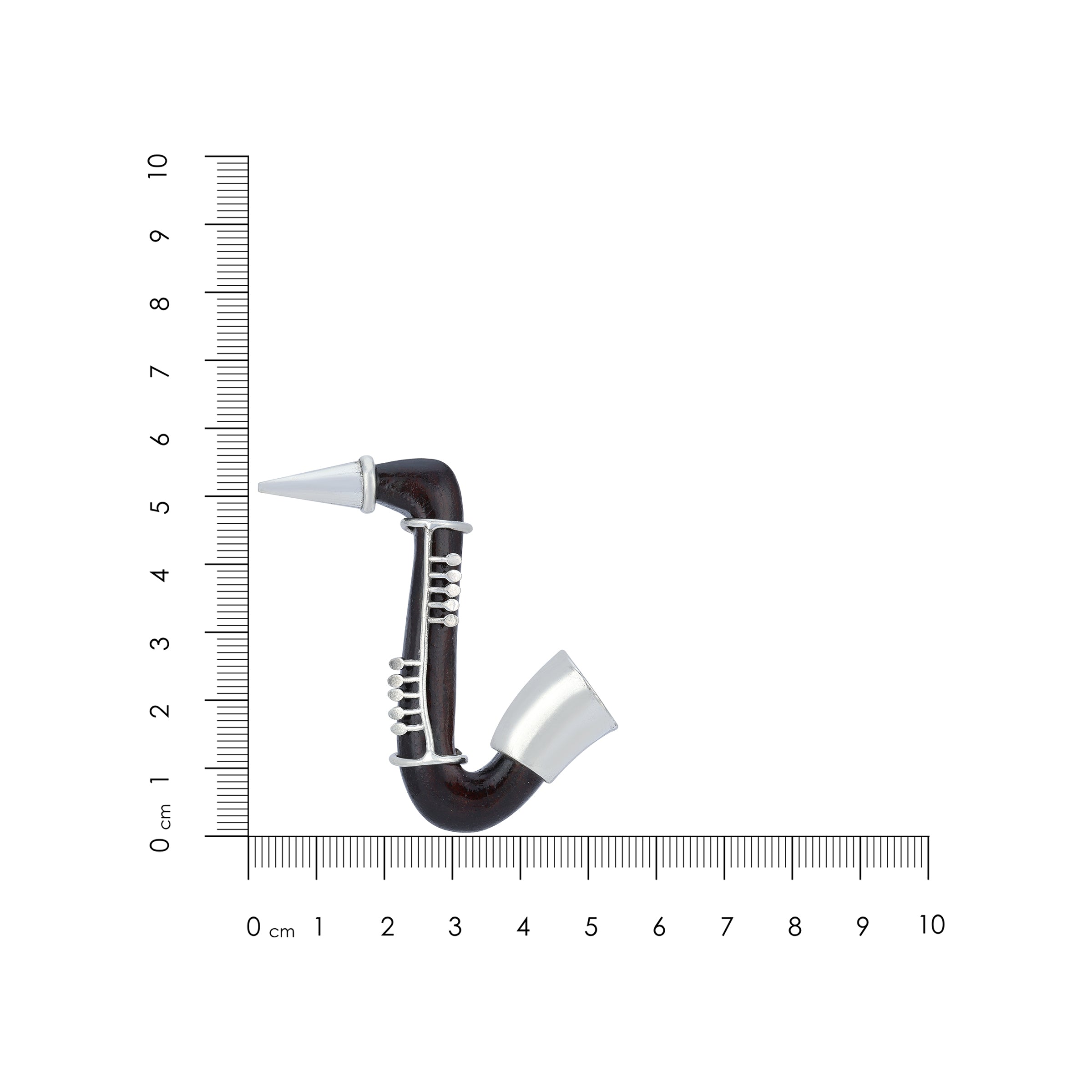 925 Saxophone Musical Sterling Silver Miniature