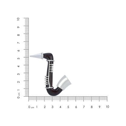 925 Saxophone Musical Sterling Silver Miniature