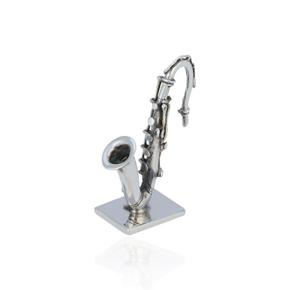 925 Saxophone Graceful Sterling Silver miniature