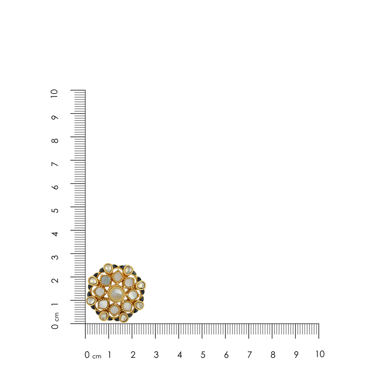 925 Sterling Silver Antique Gold Harmony Earrings for Women