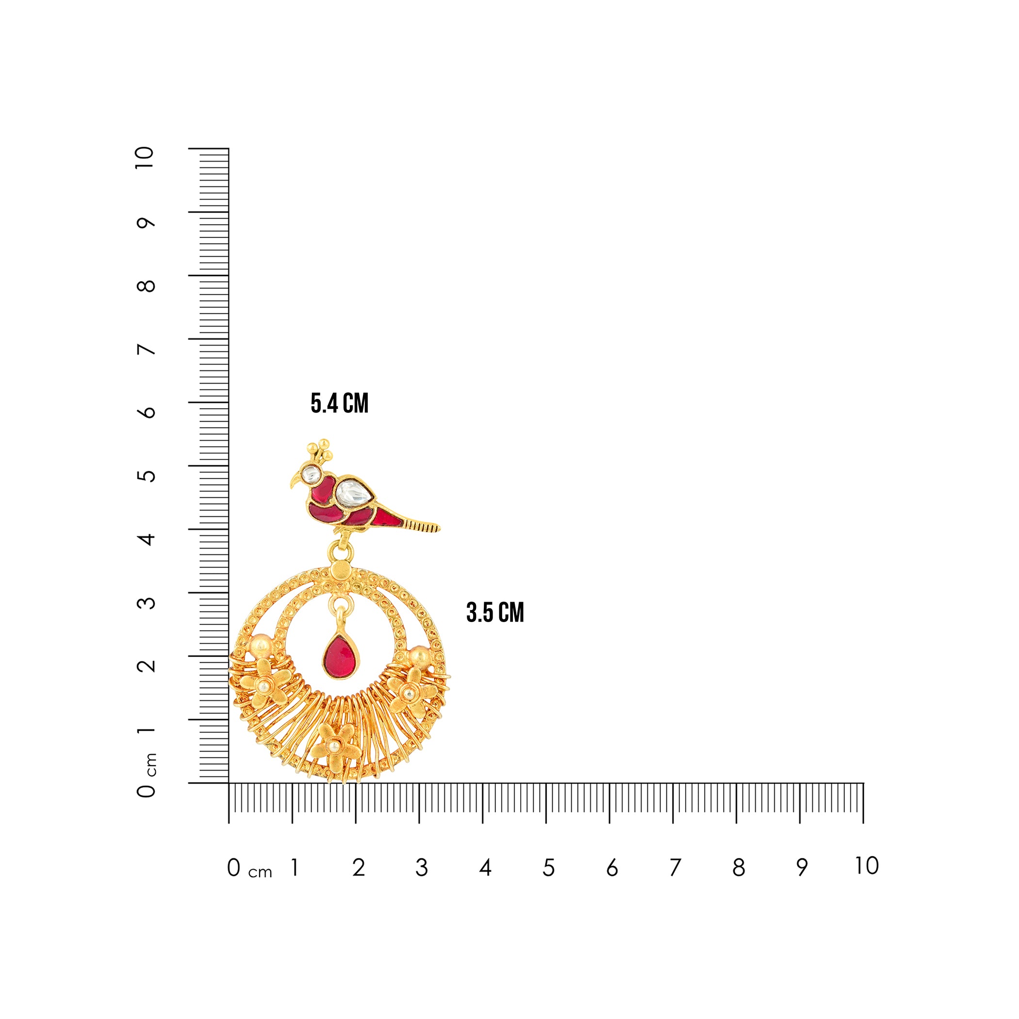 925 Sterling Silver Intricate Bird Dangle Earrings for Women