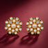 925 Sterling Silver Antique Gold Harmony Earrings for Women
