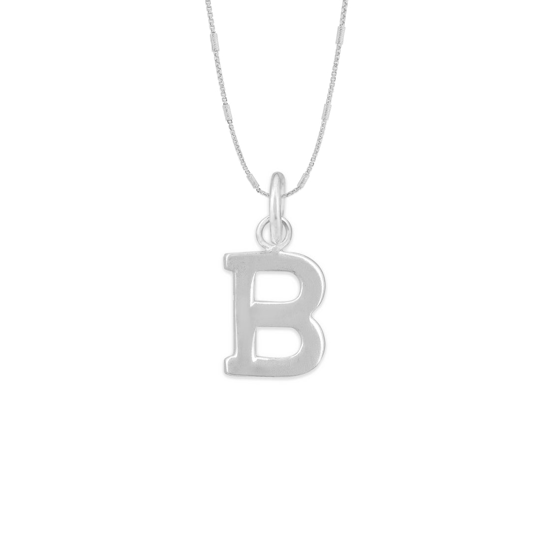 925 Sterling Silver B Glows With Timeless Grace Pendant Rakhi For Brother