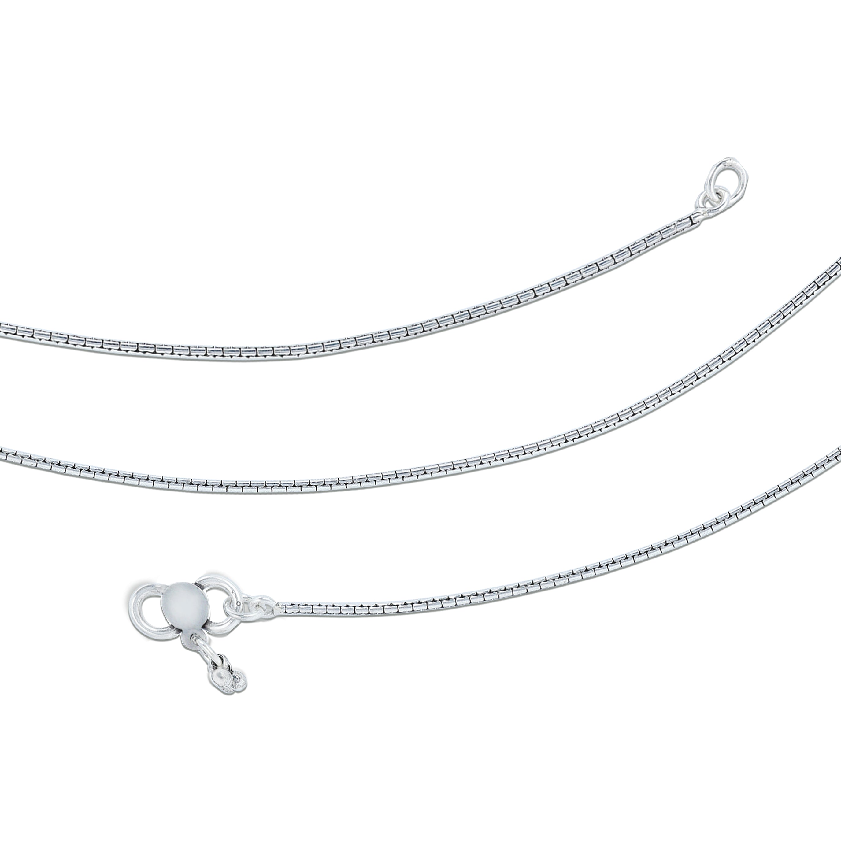 925 Sterling Silver Elegant Thin Chain Anklet for Women