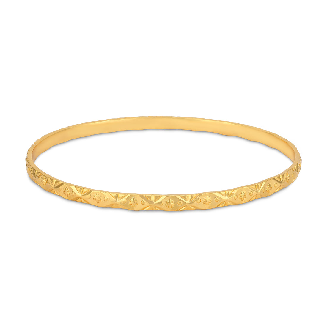 925 Sterling Silver Eternal Carved Shine Bangle for Women